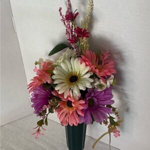Artificial Daisy Bouquet in White, Pink, Purple